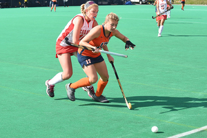 Emma Tufts scored a goal in her first start of the season on Sunday.