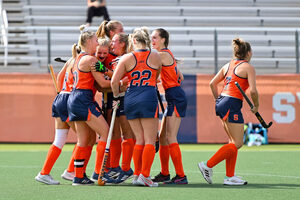 Syracuse remained No. 13 in the National Field Hockey Coaches Association poll despite its losses to North Carolina and Cornell. 