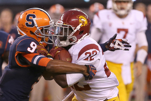 Ri'Shard Anderson and the Syracuse defense will be tested by Stony Brook's running game on Saturday. The Seawolves have averaged 411 yards rushing through two games this season.