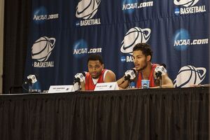 Vee Sanford (left) hit a game-winning shot to propel Dayton past Ohio State in the second round of the NCAA Tournament. After not closing out games well last season, Dayton has turned the corner and begun to excel late in contests. 