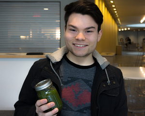 Ethan Tyo, an SU junior, started his raw vegan diet almost a year ago, and has used his transformation to inspire others via social media.