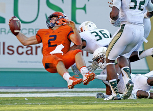 Syracuse quarterback Eric Dungey will try to avenge last season's loss to South Florida at 3:30 p.m. in the Carrier Dome. SU dropped that game, 45-24. 