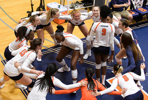 Syracuse will play the winner of Colgate and Towson Friday night in the second round of the NIVC.