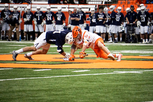 Danny Varello is replacing All-American Ben Williams as Syracuse's faceoff specialist.