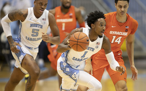 Syracuse fell to UNC 81-75 in the final minutes of the game.