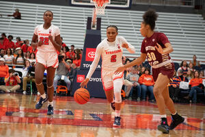 Dyaisha Fair totaled 22 points in Syracuse's loss to Notre Dame