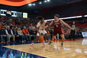 Syracuse overcame a 24-point deficit to defeat Colgate 79-75 for the first time since 2019.