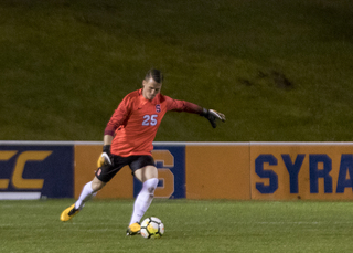 Hilpert booms it downfield. 