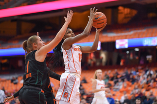 Syracuse shot 36.4 percent as a team.