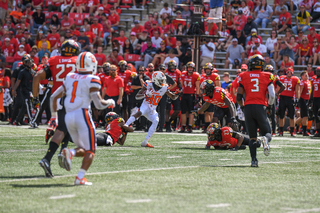 A week after beating Howard 79-0, Maryland beat Syracuse 63-20.